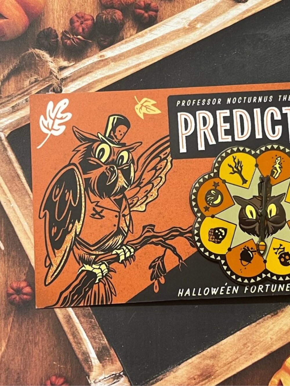 Limited Edition Numbered Fortune Spinner Wheel Enamel Pin by Kitschy Witch